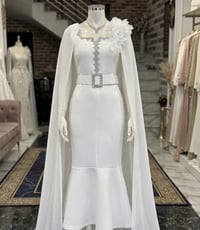 فستان مهر • مقاس ٣٩ • ملبوس مره وحده