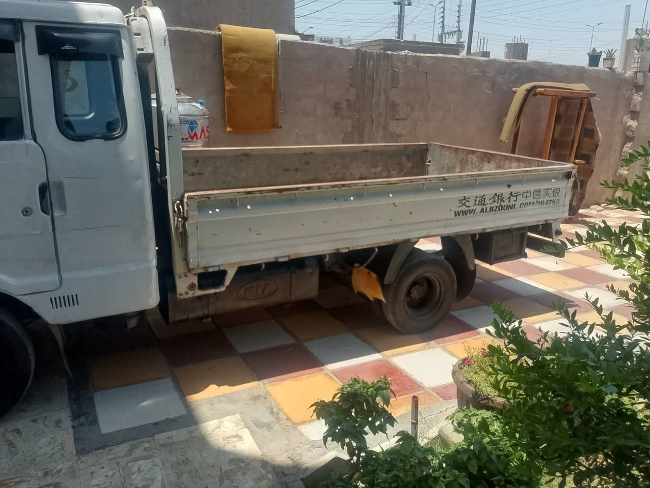 كي بنكو موديل 95 رقم بغداد إنكليزي مشروع وطني مجدد 30 بسمي جيراني محرك كير اكسن جديد شاصي مكفول رقم شاصي شعار ومثبت بل سنويه 7جنكال صدر جديد بكانه بغداد معامل باويه تخم تاير السعر 53 بيه مجال رقمي ***********
