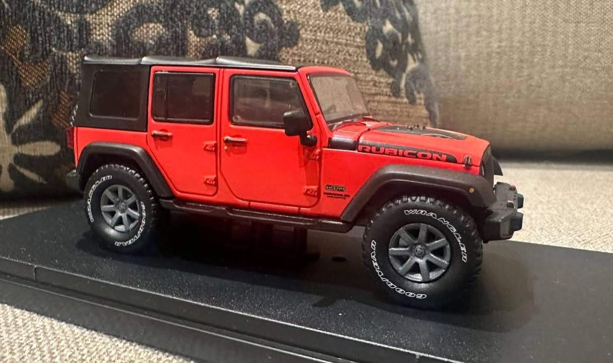 Jeep wrangler unlimited robicon recon 2017 🔴
Greenlight 1/43 
سقف قابل للازاله


**إذا كنت صاحب هذا الإعلان وتريد حذفه لأي سبب، رجاءا أرسل رسالة إلى الدعم الفني**