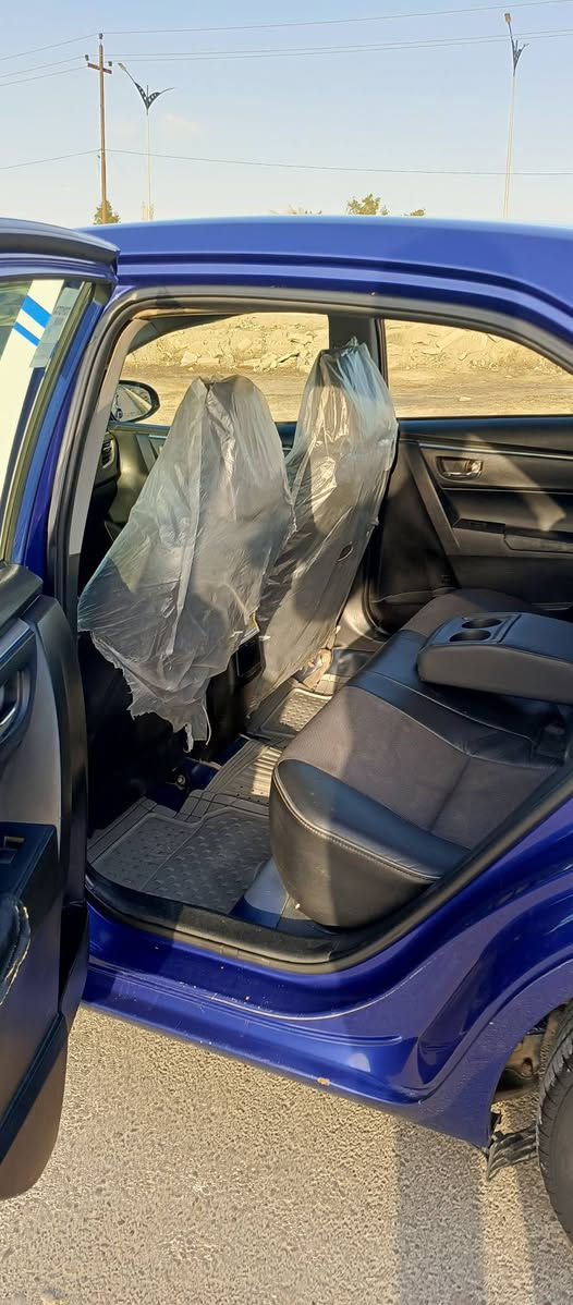 كورله موديل 2015 S
تخم تاير جديد
صدر امامي خلفي جديد
مكينه وكير بلاد
راديتر جديد
كشنات جلد
شفتات تحكمات ستيرن 
مانع انزلاق 
تحكم سبورت 
الحادث جاملغ الامامي وبنيد
وبيه كلير رشت صبغ بابين
لسياره بسمي سنويه ل٢٨
مكان السيارة كوت مركز 
السعر 114 وبيهة مجال 
***********
