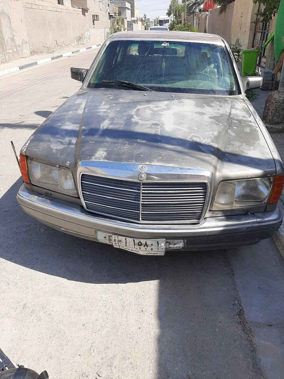 السلام عليكم
للبيع مارسيدس مكفول من الكص ولنقل تبريد شغال رقم ميسان مشروع وطني بالبصره  تخم  تاير السعر(32) وبيه مجال رقم الهاتف 

***********
