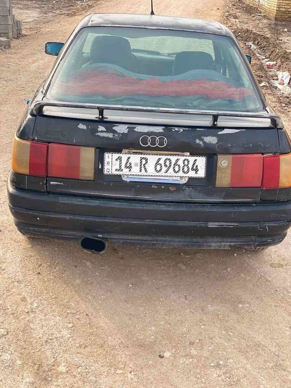 السلام عليكم اودي للبيع موديل 91 رقم انگليزي حداديه تخم تاير جديد گير محرك خير من الله السياره جاهزه السعر 25وبيها مجال مكان السماوه قضاء الخضر رقم الموبايل ***********
