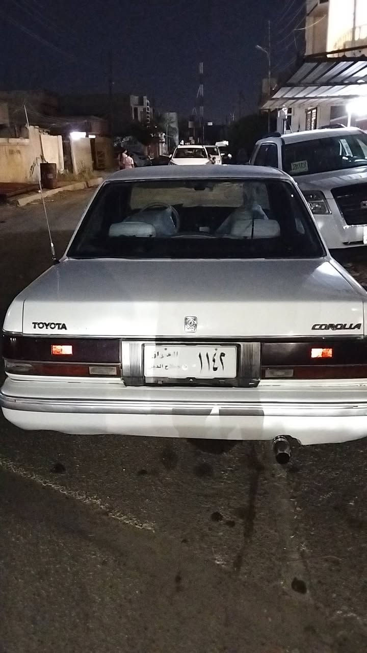 سيدان 1990مؤسسة
سياره جديده تخبل
كير محرك صدر مبيها اي نقص فقط تبريد ميشتغل 
تخم تاير مسجل دمام لايت زنون 
رقم صلاح الدين شرط تحويل الؤكيل العام بتكريت
للبيع او المراؤس #48وبيها مجال قليل عنواني تكريت 
***********
