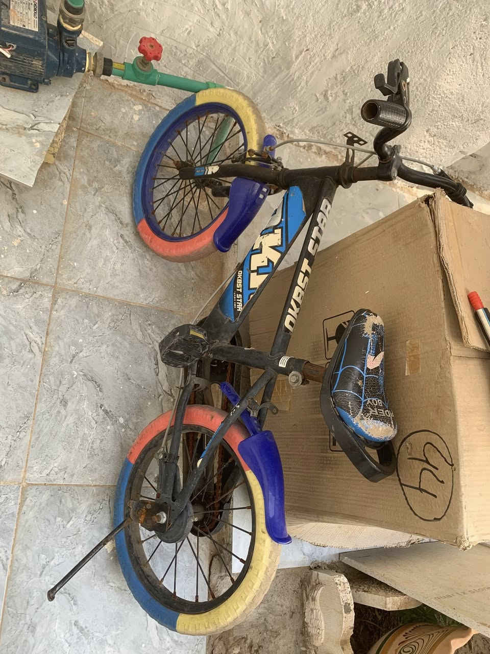 سكوتر عدد ٢نفس البصوره
بايسكل عدد ٢ 

نظيفات وشغالات

كلهن شلع ب٦٠
***********
