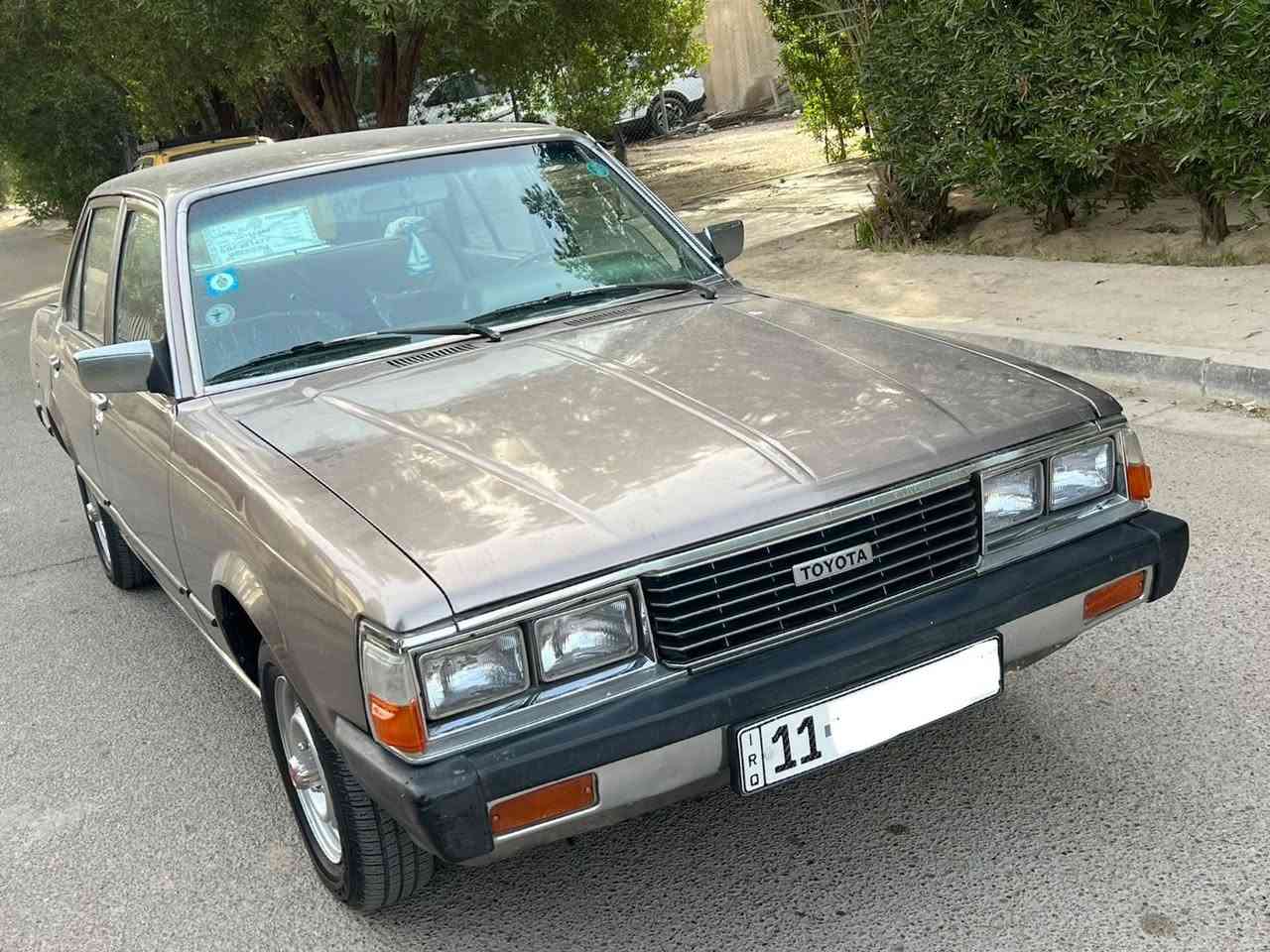 السلام عليكم تويوتا كرونا 1982 🇯🇵 بحالة الشركة
محرك 1800 بلاد  كفالة

كير عادي

صدر جديد تخم تاير جديد

تبريد ثلج على واحد منظومة جديده

السياره جديده بكل تفاصيله وجاهزة من كل النواحي شغل واطلع وين مايعجبك

كهربائيات وكيجات كله شغاله 

غرفة بلاديه وجدا نظيفه 

 بيه صبغ اثر جراد بدون ضرر

رقم بغداد دولي سنوية وهزة جديد بأسمي

السعر 57 بيه مجال  بسيط
 📞  ***********    بغداد زيونة
