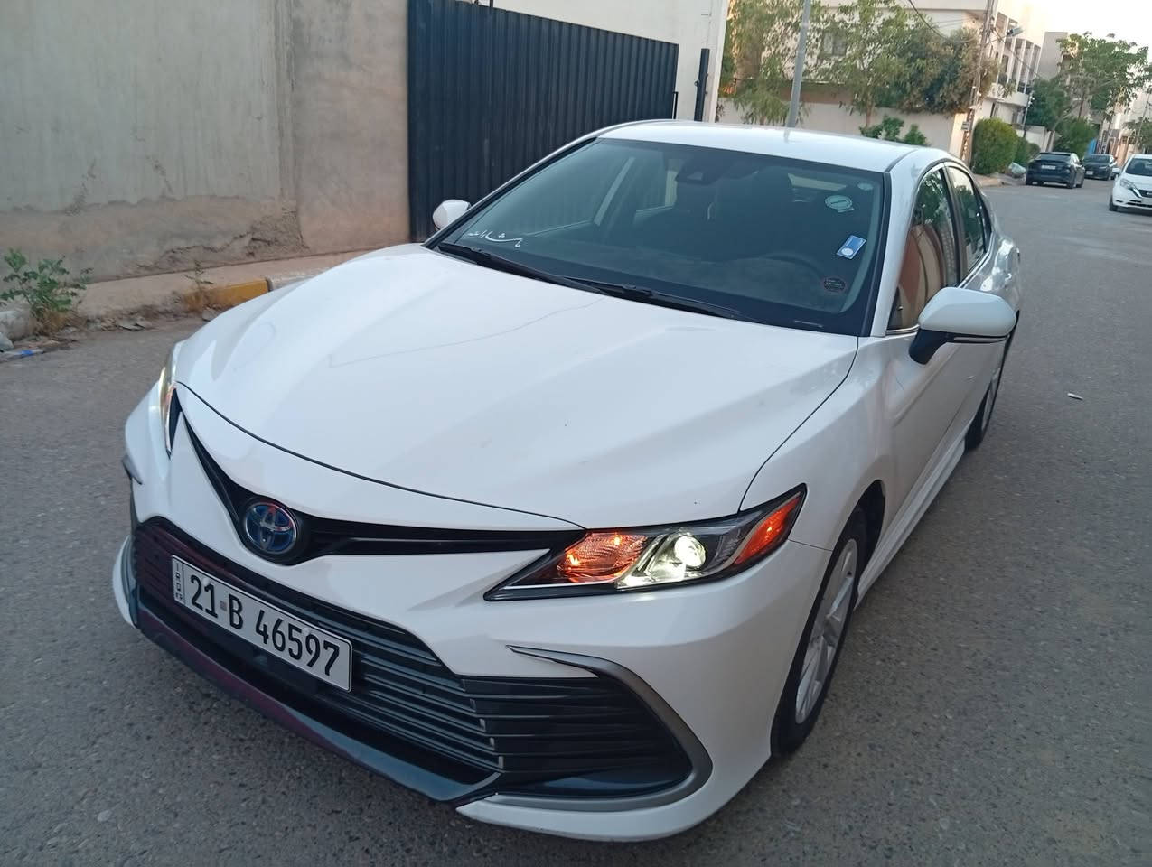 تويوتا كامري
موديل 2022
السعر  210
السياره مرقمه أربيل 
هايبرد 
مواصفات LE
الضرر نصف الباب الخلفي صبغ وهلال الجاملغ الخلفي 
السياره بدون اربكاك كل الارباكات سليمه 
صور الحادث ورقم الشاصي مرفقه مع الصور 
السياره موجوده في كركوك 
***********
