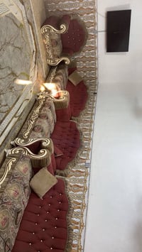 كنب خشب • خشب ثقيل • أضرار بسيطة