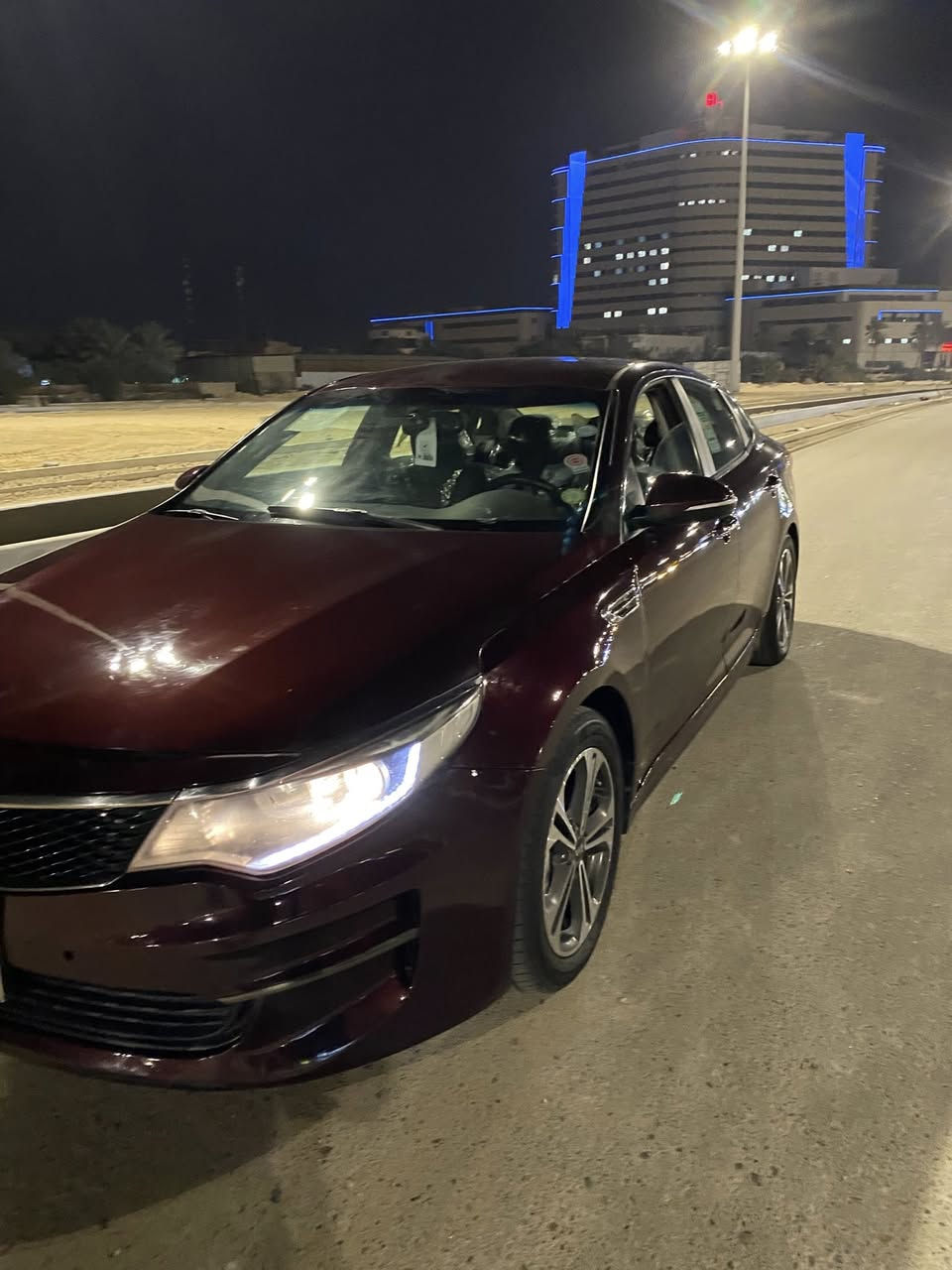 كيه اوبتيمه 2017 امريكي بيهه ربع بنيد وباب السايق كلير بدون ضربه وبدون دواخل وبدون ايرباك مكينه كير تبريد كفاله رقم اربيل بسم شركه تحويل وكاله السياره جديده احله من الصور مكان السياره البصره تنومه السعر ١٢٠ رقم ***********
