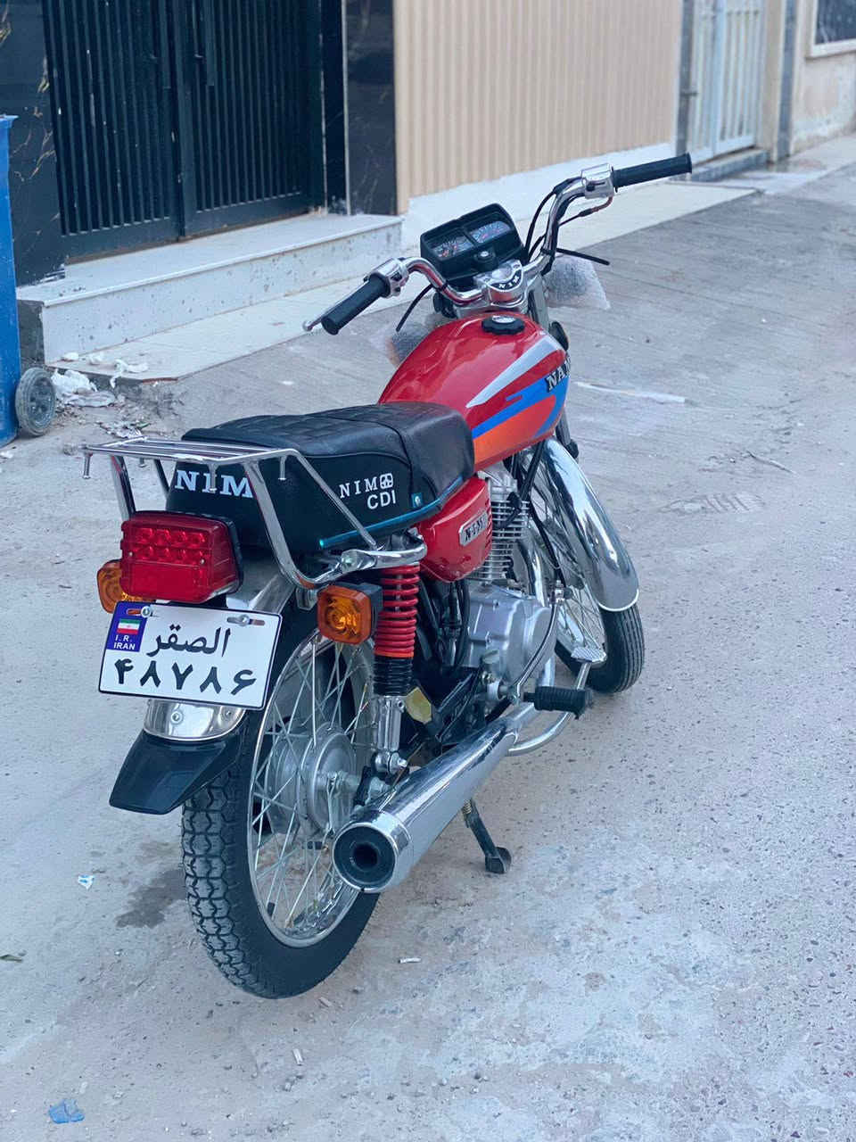 مرخصت الأدمن سلام عليكم دراجة ايراني جديدة لوك مديل 25 متياز دراجة نضيفة حيل  سعر 625 و بية مجال رقم مبايل
‏‪0771 346 9384‬‏ فقط واتساب
