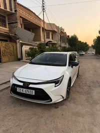 كورلا  هايبرد موديل 2025 ماشيه 40الف  بيها بارد على كد شبر بل باب الصد...