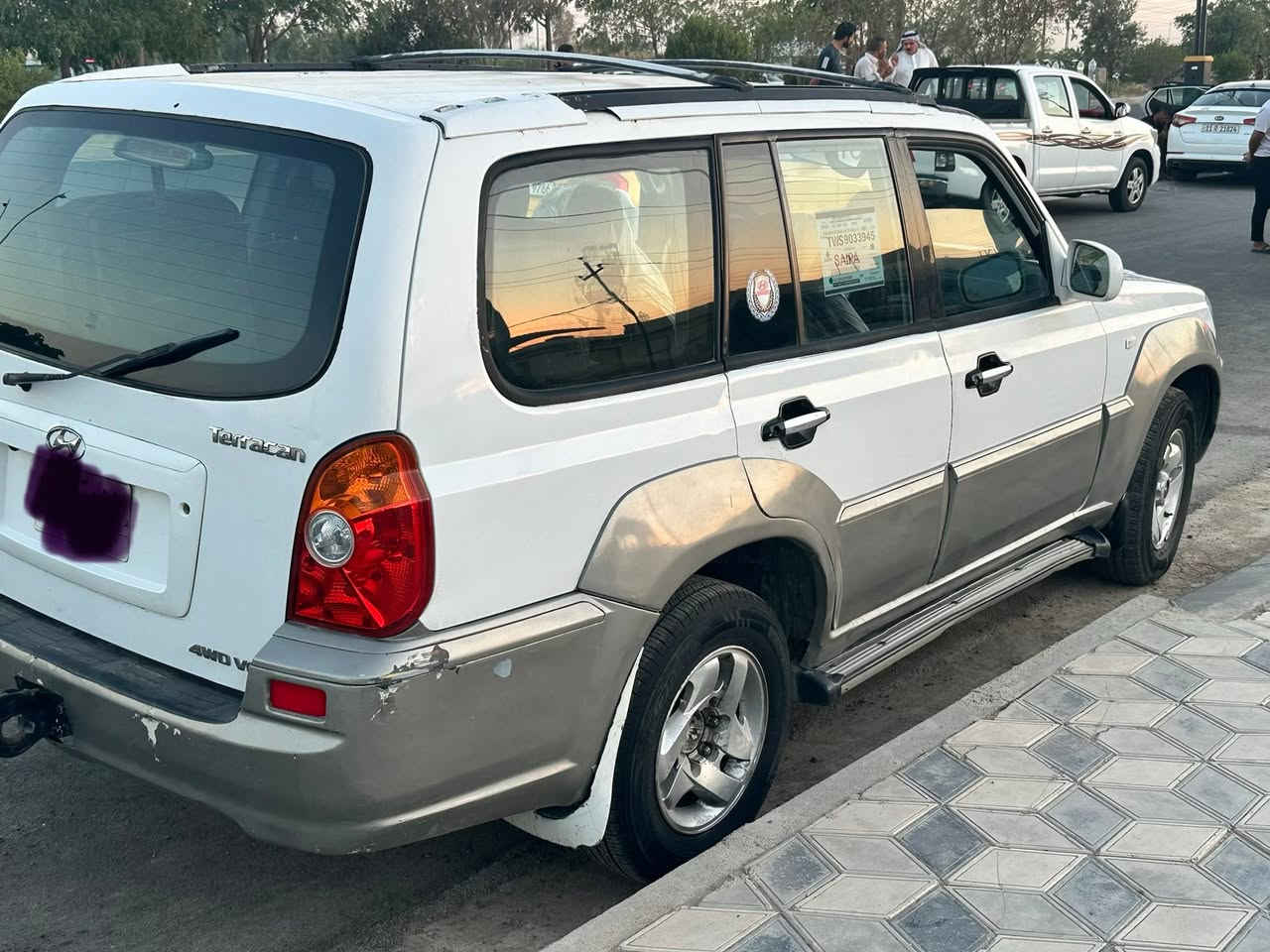 سلام عليكم هونداي للبيع محرك vvt3000 كير اوتو ماتيك اتبريد شغال موديل 2002  مستعجل ع بيعتها تفاصيل اكثر خابر ودلل ***********
