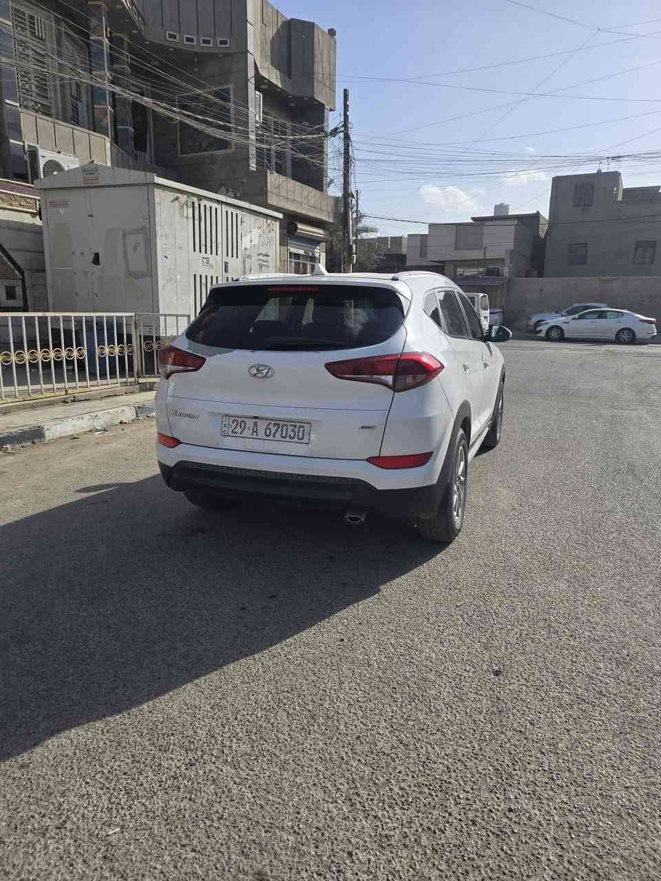 توسان 2018وارد امريكي ضربتهه بجم شبر والبنيد مبدل ماشيه 72الف 
رايدهه 155وبيهه مجال ***********
