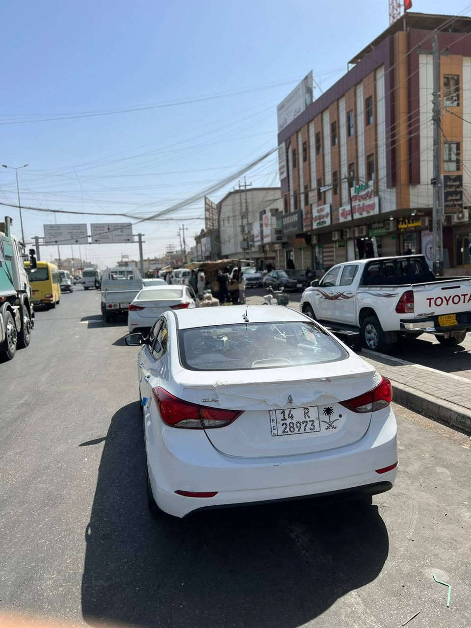 السلام عليكم النترا 15 خليجي فول مواصفات ما عدا البصمه محرك 1800 كفاله من الضربه والمعجون فقط رشت صبغ خشم البنيد ودحجه بالدوسه من جهت العبري واضحه بالصوره
+تكشير بالصبغ بسيط
***********
