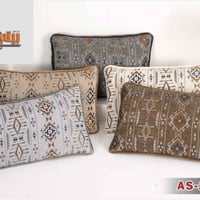 وجه مخده شانيل • نقشه هندي • حاشيه بوهيمي