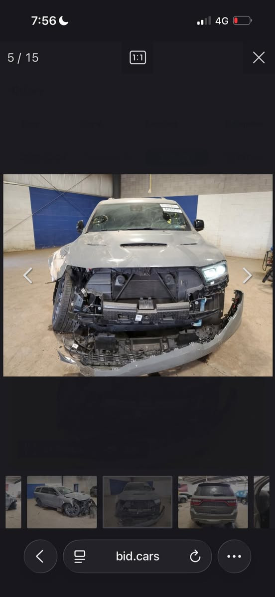 السلام عليكم
DODGE DURANGO GT PLUS 2024
المسافه المقطوعه 10062mi

السياره فول مواصفات للأخير موصفات الدورنكو معروفه

حادث السياره موجود بالصور

السياره بدون اي ايرباك كلها سليمه 

السياره راح تنزل بالأمارات بعد 30- 40يوم 

سعر السياره مطروحه بالامارات 24000$

للأستفسار عن السياره واتساب او اتصال

***********

📍العنوان  بغداد حي الجامعه
