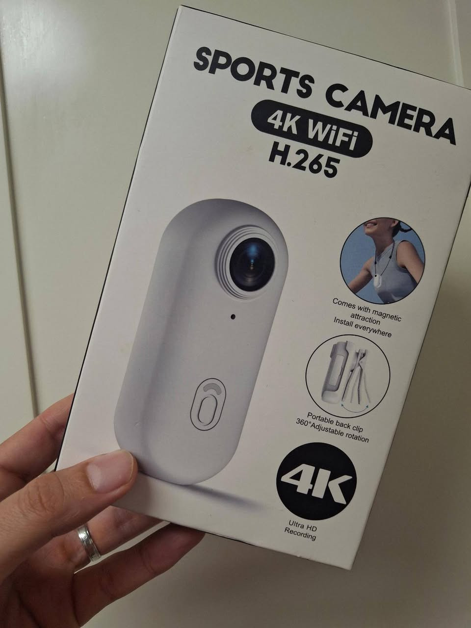 كاميرا مغامرات  مع تتبع الصوت والفيديو - كاميرا جسم 4K مقاومة للماء، مغناطيسية مع مشبك 360 درجة، بطارية 120 دقيقة لركوب الدراجات والمشي مع الحيوانات (4K-P-256G)
السعر 60


**إذا كنت صاحب هذا الإعلان وتريد حذفه لأي سبب، رجاءا أرسل رسالة إلى الدعم الفني**