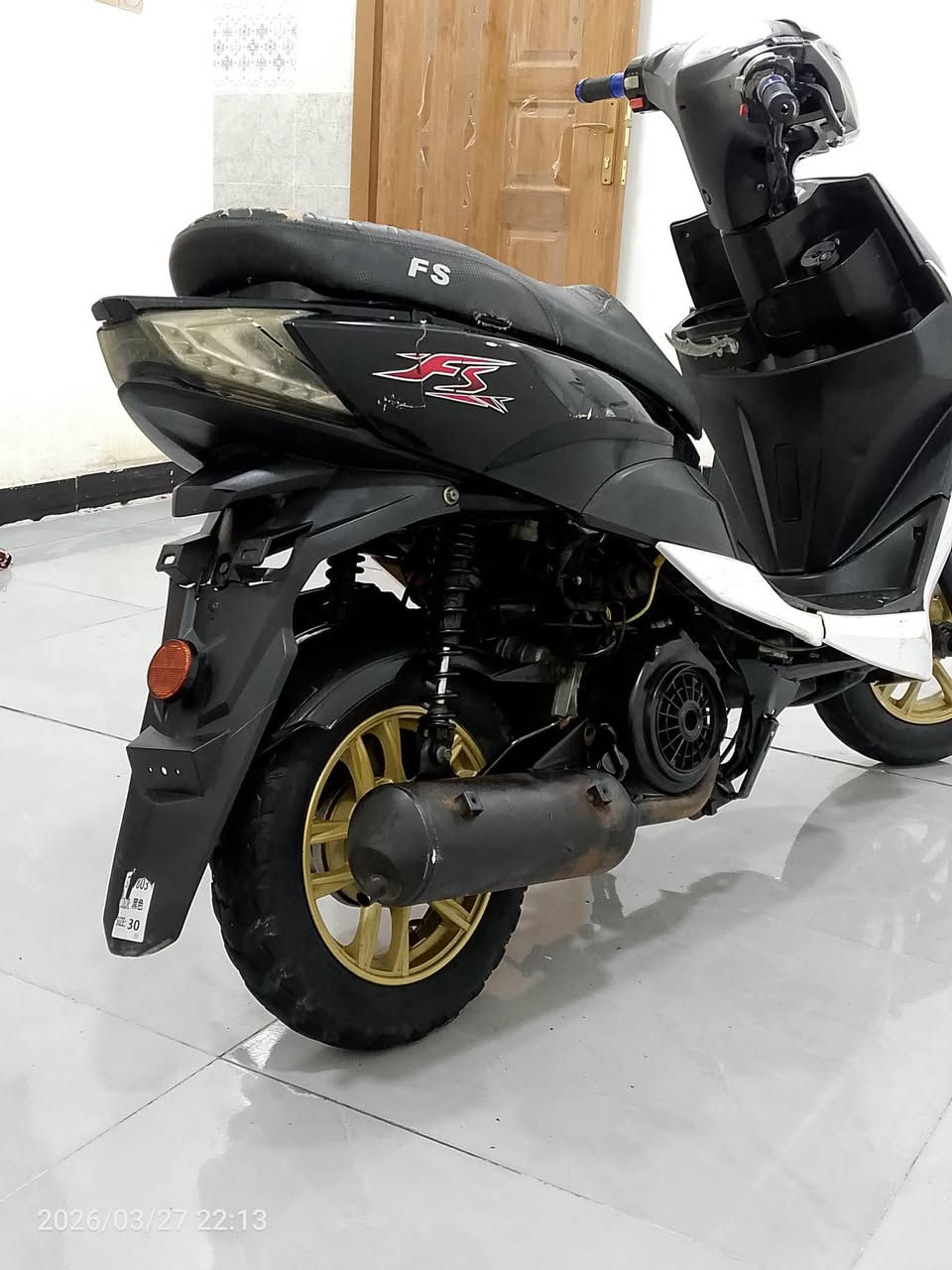 يِّأّ لَلَهّـ سِـلَأّمً عٌلَيِّکْمً وٌرحًمًةّ أّلَلَهّـ
للبيع دراجه اف س 

✓دراجه كلش نضيفه ومرتبه 

✓تخم تاير جديد 

✓وتخم ويل جدد 

✓وكابريتر جديده 

✓وشوته جديده 

✓وقبق كلاجت جديد 
✓مكينه جديده ممفتوحه وناعمه 
✓وسلف جديد 

✓وعرموطه وراجز مال هندر جديد 

✓دراجه كامله 

✓سرعه» 120 «🚀🚀

✓شلعه ومعدل خير من لله 🚀

✓دراجه نضيفه وحلوة 

✓لشراي يتصل عله رقم ويدلل 

✓~((***********))~

✓((السعر ب» 300)) «~

✓عنواني بغداد الاعلام الشباب خاص مفوتح
