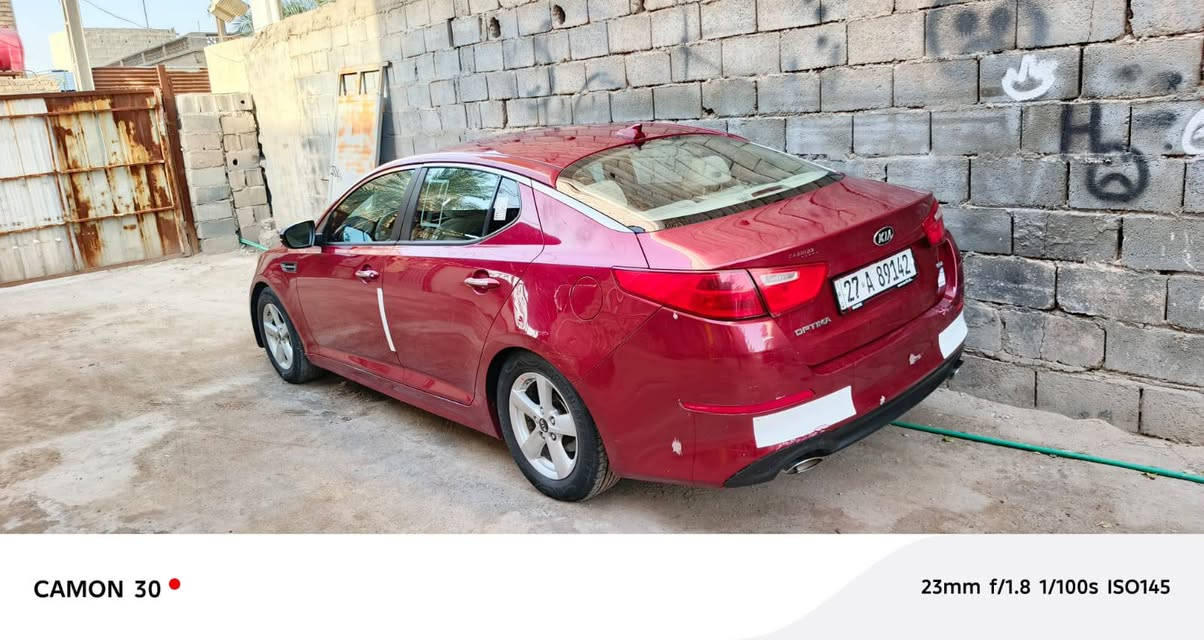 مكلف بل نشر
رجاءاً اقره المنشور قبل لا تتصل

السلام عليكم للبيع اوبتيما  وارد امريكي 2015  سياره ضربتها جاملغ وبنيد بدون دواخل    ولباقي مكفول من ضربه وصبغ  ولجراد ولخياسات  سياره كله جاهز سياره مكينه 2400 GDIصار سبوع من شادها تبريد  مضومه شادها جديده سياره جاهزه  تحكم ستيرن جهتين رقم ذي قار  انكليزي بسمي سياره احلا من الصور  سعر120شراي يتصل للعلم مكاني بصره.  ***********
رجاء لموشراي لايكسر بحلال لناس سياره متعوب عليها
