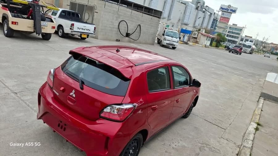 MITSUBISHI MIRAGE 2024 ES/LE
اللون احمر مميز
ماشيه 20 الف فقط
الضرر فقط جاملغ خلفي والهلال الخلفي
باب تبديل اصلي نفس اللون
مكان اربيل 
رقم كاتي دهوك 
السيارة شاشة كبيرة
تحكم استيرن 
كامره دواره
بجم كبس 
السيارة جديدة كلش
قفل مركزي
جام كهربائي  
السيارة مكفولة من الغرق
ومكفولة من الشاصي 
كير ومحرك شرط
شرط الترقيم
انسى البازين كل اسبوعين 
تفول مره وحدة  
السعر 98 ومجال للشراي الجاد
للاستفسار خاص او الاتصال 
بالرقم  ‭***********‬بيه واتساب
