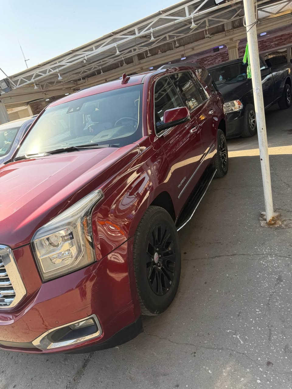 يوكن فول مواصفات SLT  موديل 2019. حادثها سرقه البجم 3 قطع 
بيها بارد جاملغ خلفي 
تحويل ثاني يوم 
السعر 265 
للاستفسار *********** البصره البصرة, العراق
