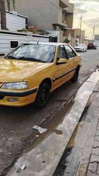 بيجو بارص للبيع سياره مصبوغه حزام بس للامانه السياره اني صبغتهة بس للج...