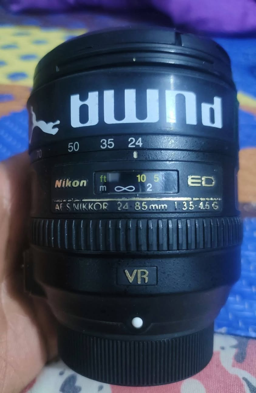 عدسة نيكون للبيع نضيفة جدا
24-85 
مكاني ذي قار .. قضاء الرفاعي 
***********
السعر 225
