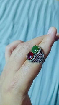 محبس دبل • ياقوته • قفل