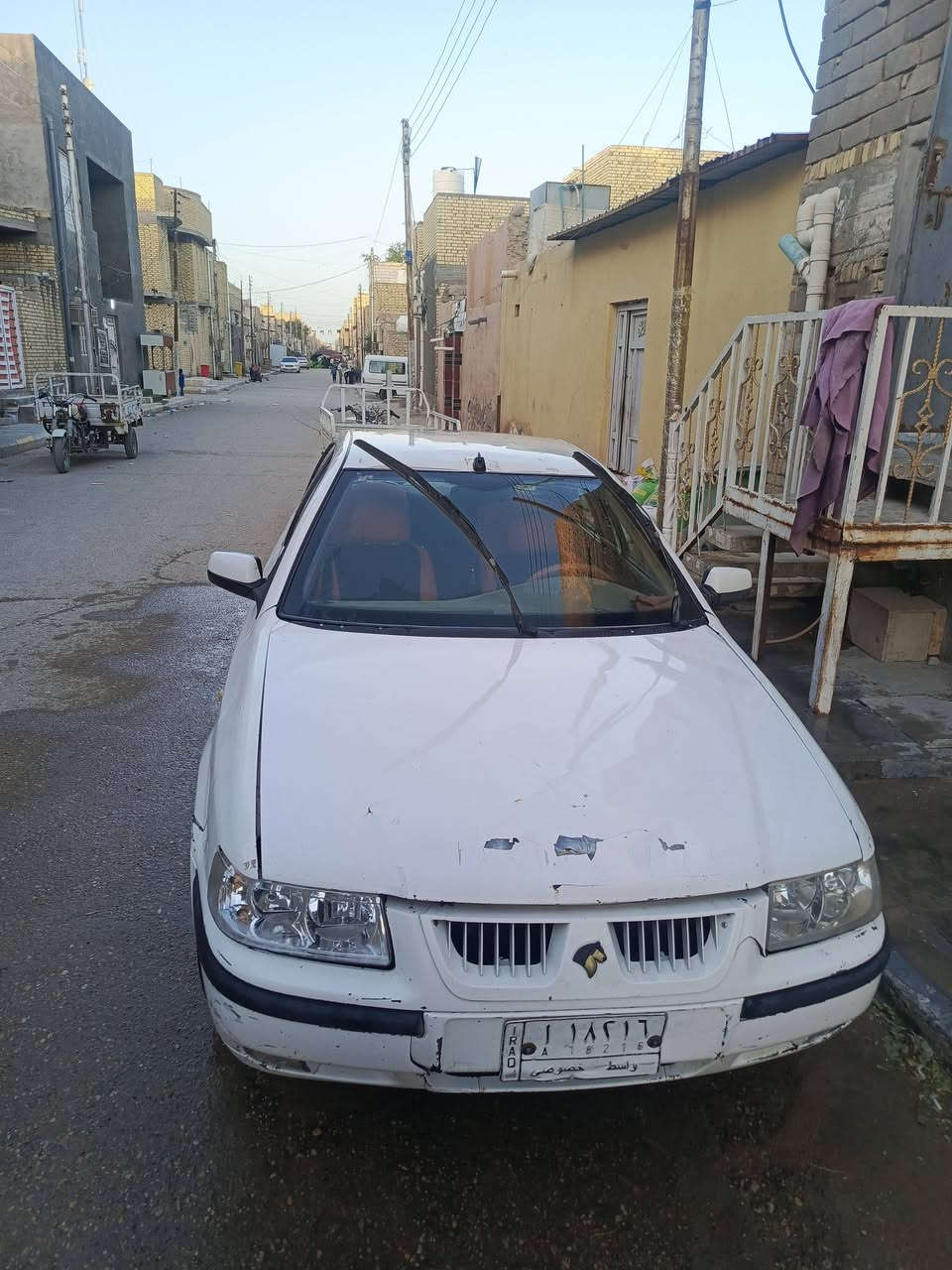 السلام عليكم ورحمه
سمند كير مكينه حداديه رقم واسط العنوان ذي قار بسمي موديل ١١ السعر ٢٩ ‏‪***********,‬‏ السياره بيه رشات صبغ تجميل
