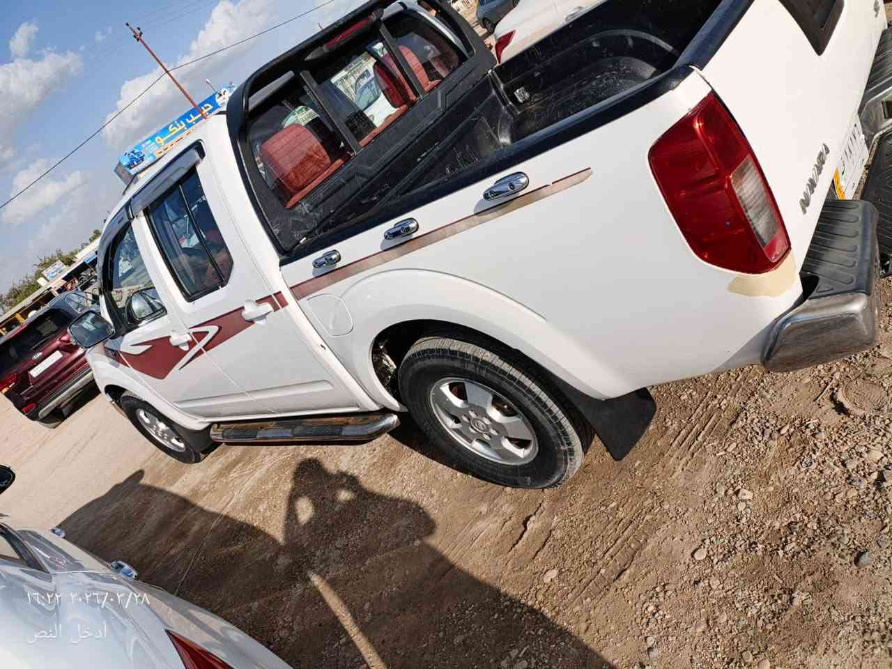 السلام عليكم
سياره نيفارا موديل 2009بأسمي تحول ثاني يوم كير عادي رقم بغداد كير ومكينه خير من الله مكان اللطيفيه السعر 85ورقه وبيه مجال  شراي يتصل ***********
***********
