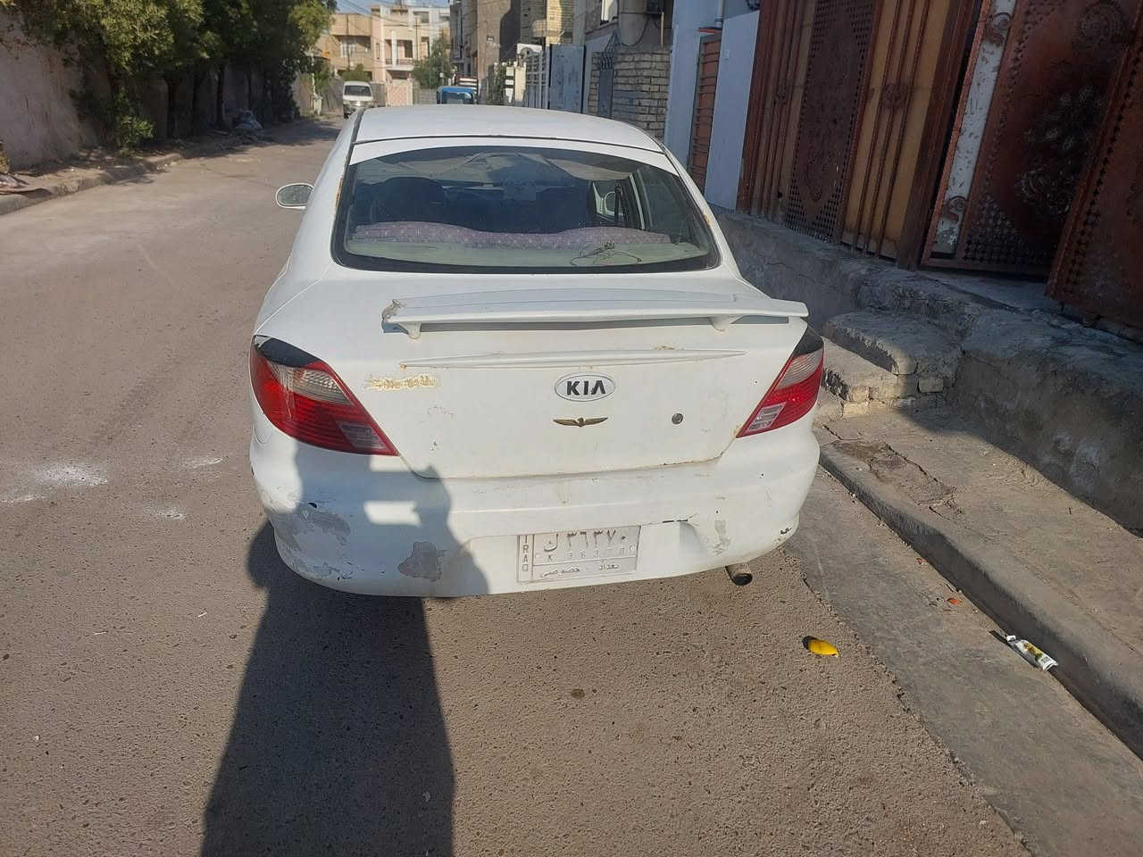 كيا ريو موديل  ٢٠٠٠ كول شغاله تبريد تدفى خير من الله رقم بغداد مشروع وطني متواجده بنجف سعر ٣٠ بيه مجال  *********** شرط تحويل
