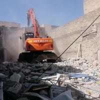 هدم الدور  تفليش كافة  المنازل البنايات 07762360690    انسب  الاسعار ف...