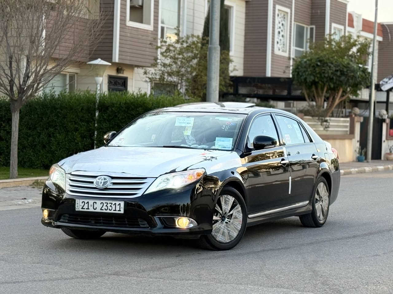 تويوتا افلون موديل 2012 
لمتدد
فول مواصفات امريكي V6
محرك ٦ سلندر 
مواصفات ( Limited ) أمريكي
داخل فورميك
سلايت
كاميرة 
ويل كب
لايتان زينون
تحكمات ستيرن
كشنات كهربائية + كشنات جلد 
(بردات)تبريد قطعين - داخل جلد 
و بعد مواصفات معروفة 
سيارة كلشي بشرط كفاله 
سيارة كلين تايتل ( Clean Title ) 
سيارة ما بيها دينار مصرف 
سيارة الداعمية للداعمية مكفولة 
مكفولة من الصبغ و الضربة و التبديل
بدون حادث بدون صبخ  سيارة گير محرك بشرط 
ماشيه 190 ألف سيارة 
تبريد كاملة جديدة باتري جديد 
تخم تايرات جديد سيارة بدون مصرف رقم سليمانيه بسمي وكاله تحويل جاهز مكان السياره خانقين السعر 198 
اي استفسار ***********
