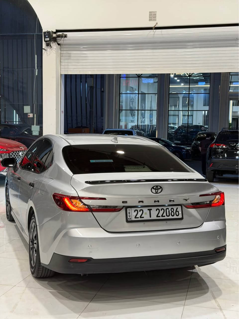 Toyota camre 2025 le 
سيارة خليجة مواسفات le بيشو بشت كةبسة نمونة لة جوانى 
دوو دةرگاى لاى سةكن سبوخة / بؤنيت و سندوق بةس بةمپة ايرباك بةس شان تةقيوة سعرى $190 مجال 
0750 385 3001☎️ أربيل, العراق
