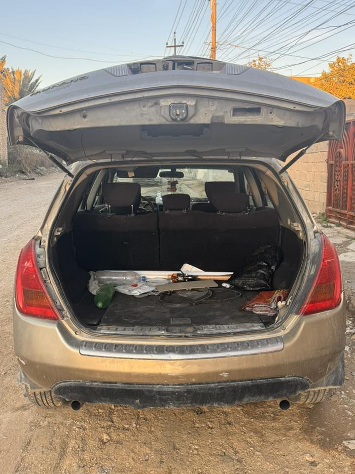 مورانو ٢٠٠٧
٦ سلندر 
رقم بغداد 
تحويل ثاني يوم باسمي 
كير ومحرك ماشاء الله 
للتواصل واتس اب *********** 
السعر ٦٥ ورقة 
المكان الأنبار هيت
