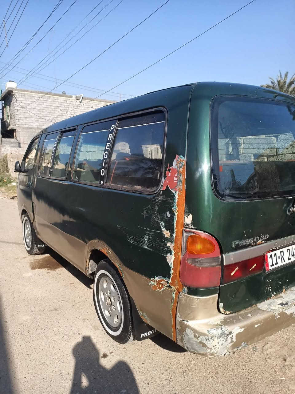 سلام عليكم البيع كيه بريجو موديل 1997 مكينه بيه تبخير بدون تنقيص السياره جاهز رقم بغداد نكلزي بسمي مداور ثاني يوم مصفرة  هيئة وغرامات السياره كامل مواصفات تخم تاير جديد  السعر 50 بيه مجال مكاني بغداد المدائن سلمان باك رقم موبايلي ***********
