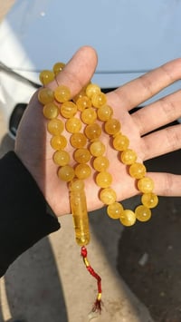 البيع سبحه كهرب بولوني حر شاهد استندر الوزن 50غ 38خرزه سوبر سعر 275الف...