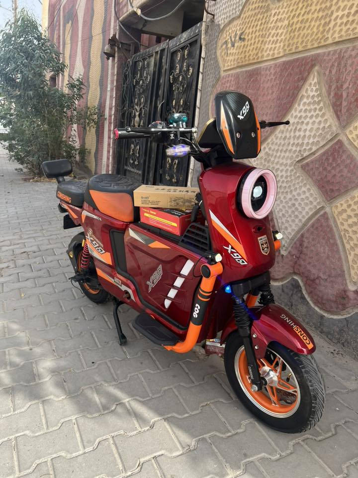 ***********
دراجه شحن  X900موديل 2026 بطاريات 32   
السعر   400 🖤 البصرة مشراك القديم 🖤
