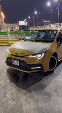 كورلا2020se ماشيه74 جاهزه السياره السعر115وبيه مجال قليل صور الحادث با...