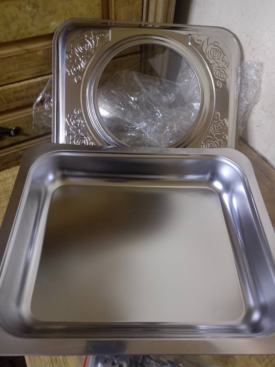 يارزاق يالله
قطع تخص المطبخ والتقديم
المعصارة قطعة 1
شرح التقديم قطعتين 
متوفر توصيل


**إذا كنت صاحب هذا الإعلان وتريد حذفه لأي سبب، رجاءا أرسل رسالة إلى الدعم الفني**