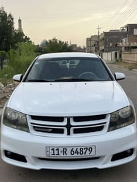 للبيع دوج افنجر ٢٠١٢  رقم بغداد بأسمي   كير محرك نضيفات  تبريد تخم تاي...