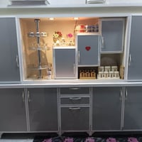 كاونتر ألمنيوم • سنك مرمر • مترين ونص