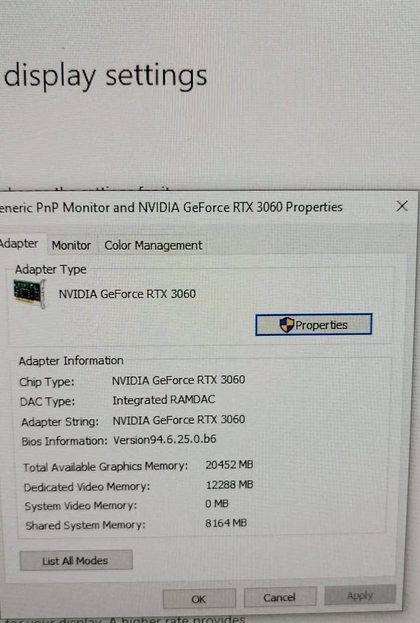 الكيس البيع السعر 650 الف
المعلج r5 3600X
البورد A520 m نوعيه msi
الكارت RTX 3060 ماركه Asus ثنين فان ارجبي
الرمات 16 تردد 3200 
البور سبلاي 750 واط
الهارد SSD 256 
هارد HHD 500
الكايس ابيض جديد 6 فان
كراتين القطع موجوده
وشرط الفحص وشرط الضمان 
الكيس حيل نضيف
شراي يراسلني


**إذا كنت صاحب هذا الإعلان وتريد حذفه لأي سبب، رجاءا أرسل رسالة إلى الدعم الفني**