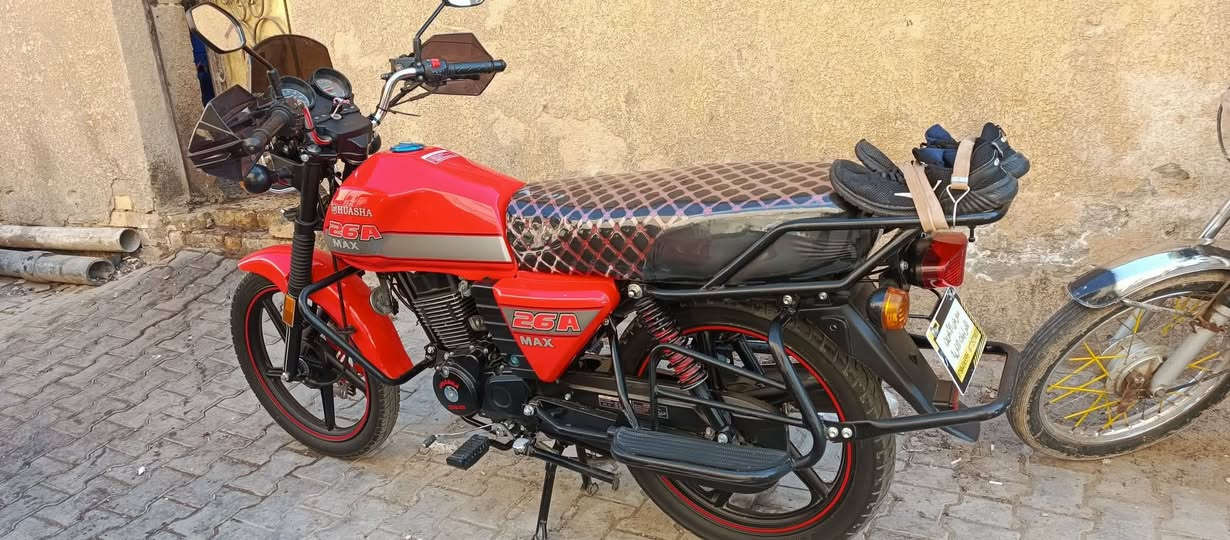 السلام عليكم دراجة دايون يوشه للبيع دراجه جديدة ورقم وسنويه بسمي السعر 2400 المكان كوت الشهداء رقم *********** وبيها مجال لشراي تحويل ثاني يوم
