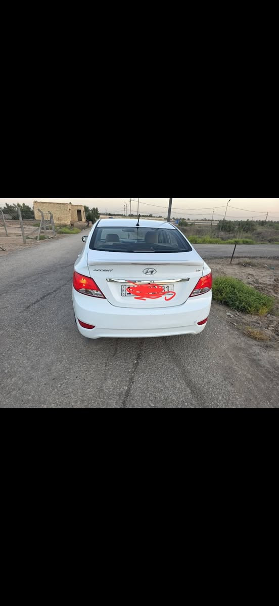 سلام  .هونداي اكسنت. موديل 16 خليجي مكفوله رقم بابل بأسمي ..للاستفسار. *********** العنوان  الحله. البكرلي. السعر 116 $
