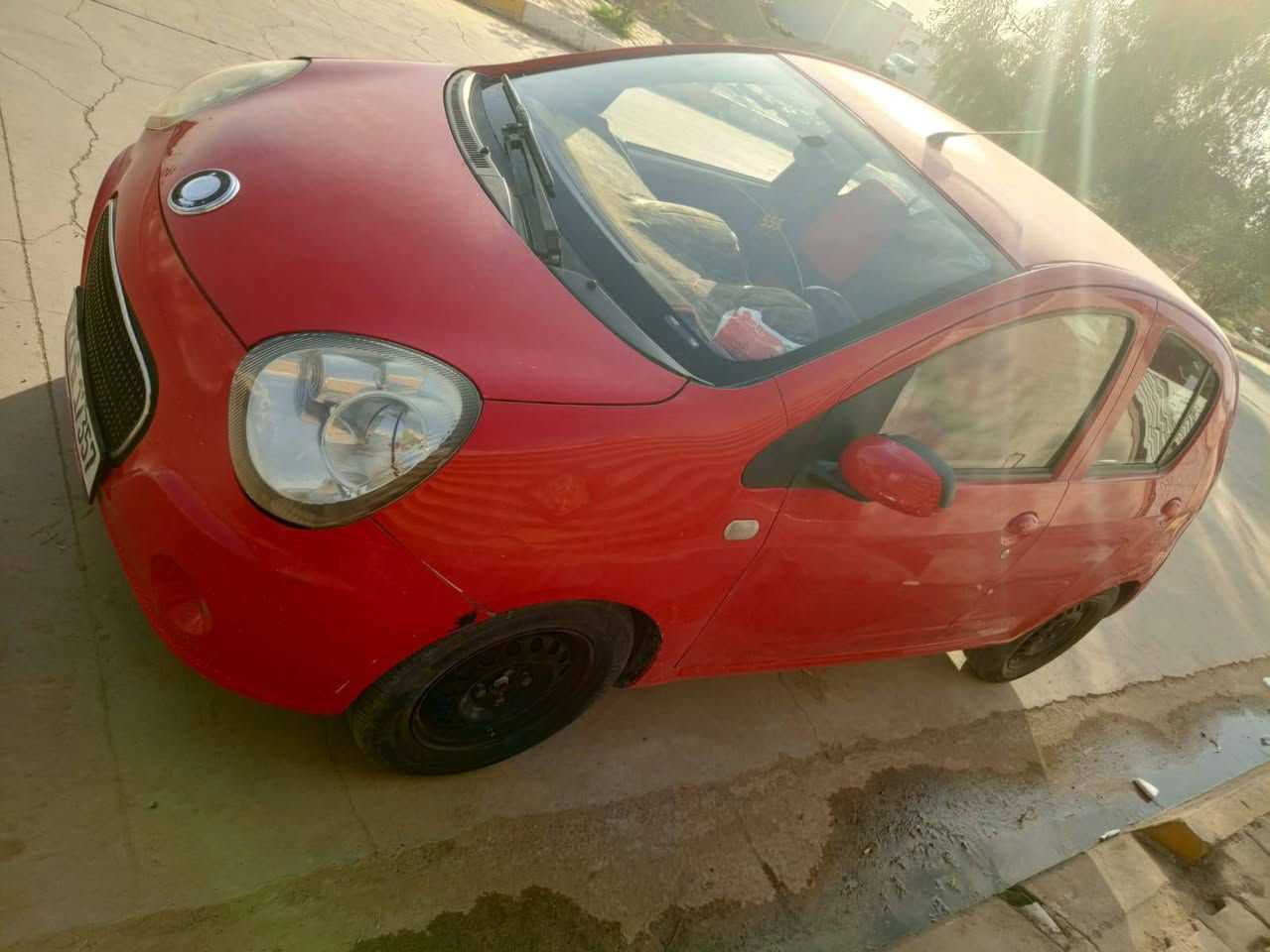 جيلي باندا
موديل 2013
الون احمر
كير اوتماتيك
السعر 55 بيها مجال قليل للشراي مكلف بلنشر
الرقم *********** 
رقم سليمانيه
