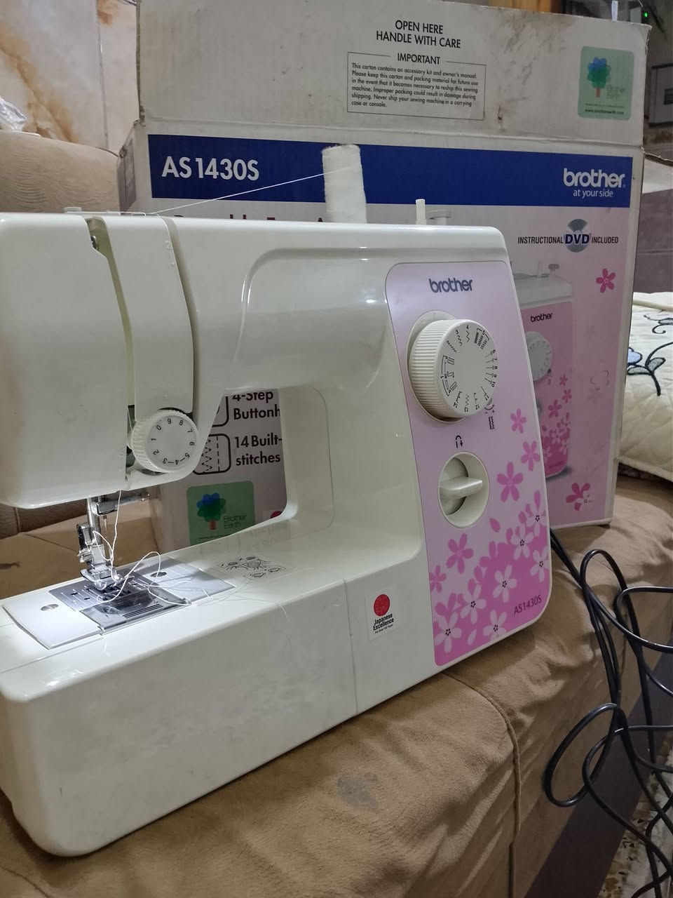 مكينة خياطه برذر جديده غير مستخدمه


**إذا كنت صاحب هذا الإعلان وتريد حذفه لأي سبب، رجاءا أرسل رسالة إلى الدعم الفني**