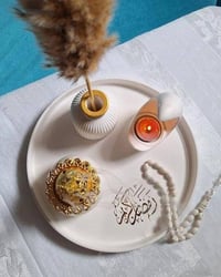 شغل حجر • صينية كاملة • ديكور