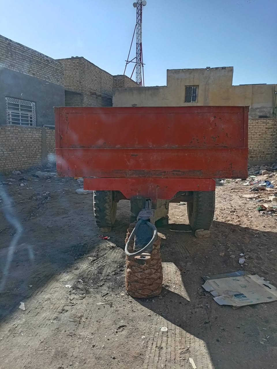 للبيع عربانه حدادي نضيفه جاهزه للعمل العنوان دوانيه قضاء الشاميه ***********
