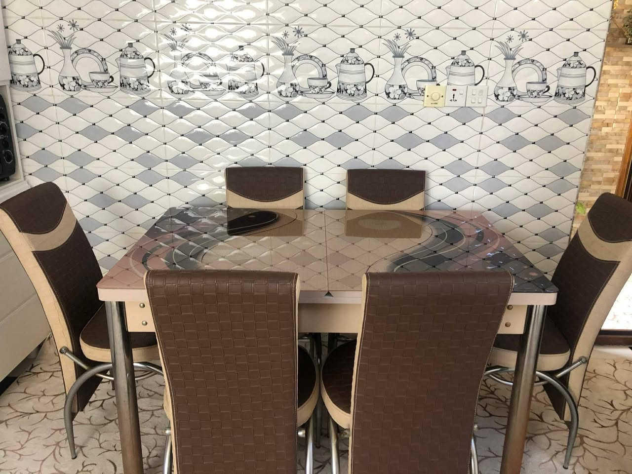 مێزو کورسی ٦ نەفەری 
مێزەکە ئەبیتە ٨ نەفەریش
٦ کورسی لەگەلە
بیعەیب
تەنها ٩٠ هەزار 
هەلەبجەی شەهید


**إذا كنت صاحب هذا الإعلان وتريد حذفه لأي سبب، رجاءا أرسل رسالة إلى الدعم الفني**