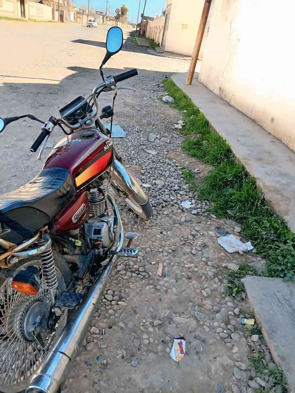 السلام عليكم دراجة تايكر ٢٠٢٠ ثقيل كهربائيات كلشي شغال مبدل تانكي فقط الشلعه خير من الله دراجة جاهزه للمراوس فقط شعندك نزل للأستفسار رقم الهاتف ***********
